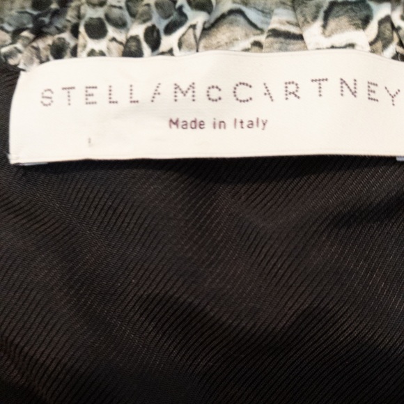 Stella McCartney Snake Print Silk Dress - Picture 9 of 9